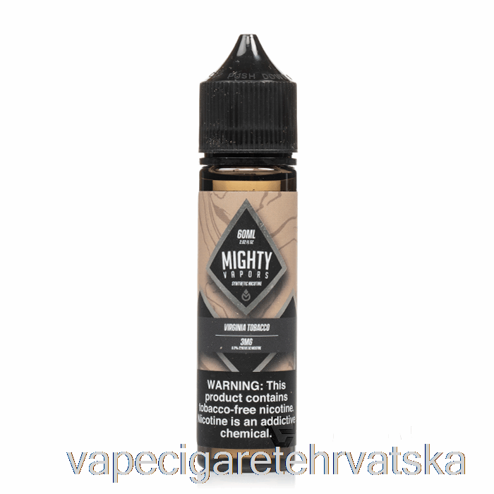 Vape Hrvatska Virginia Tobacco - Moćne Pare - 60ml 6mg